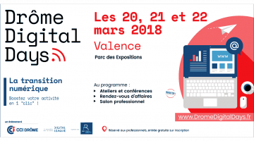 Drôme Digital Days 2018, venez nous rejoindre !