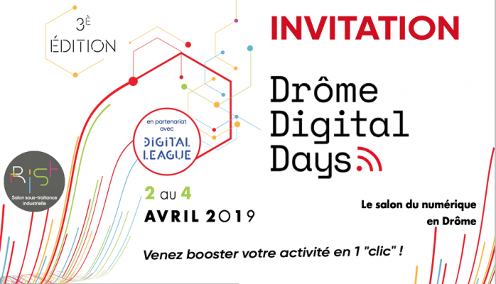 Drôme Digital Days 2019, rencontrons-nous !