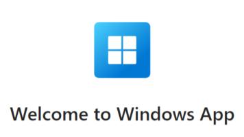 Nouvelle application Windows App