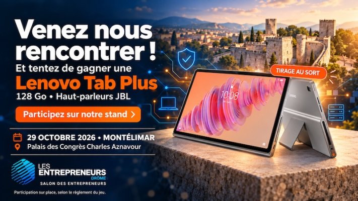 Pixel Assistance au Salon des Entrepreneurs de Montélimar